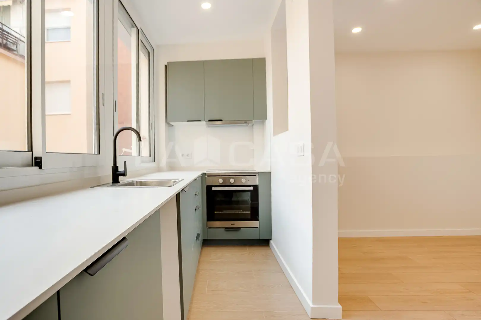 Kitchen of Flat for sale in Barcelona  with Balcony