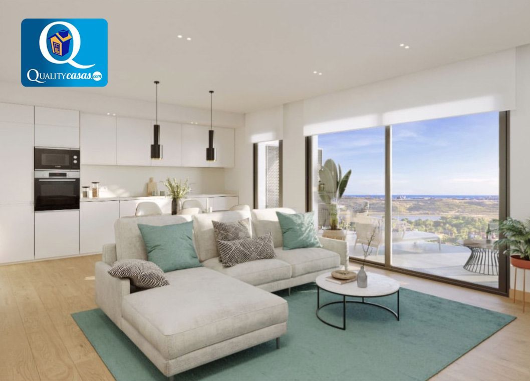 Living room of Apartment for sale in Mutxamel  with Air Conditioner, Heating and Terrace