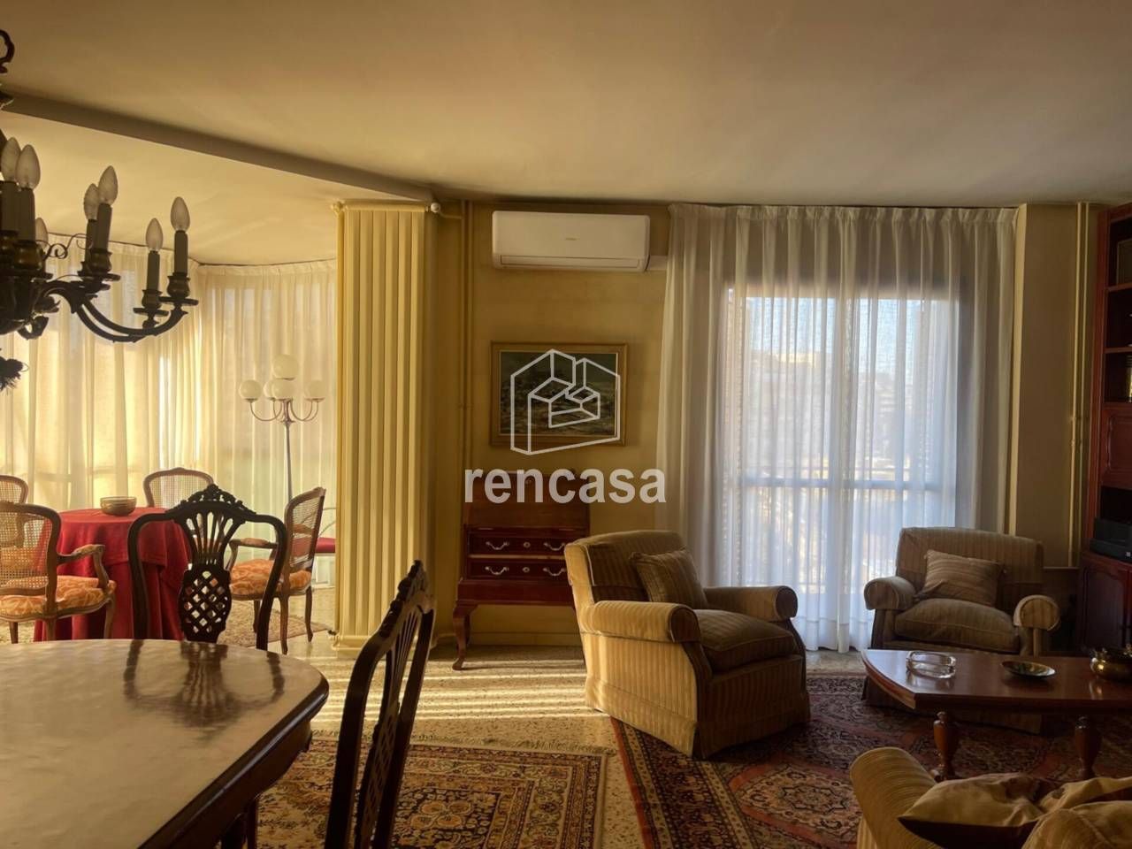 Sala d'estar de Pis en venda en  Lleida Capital amb Calefacció i Terrassa