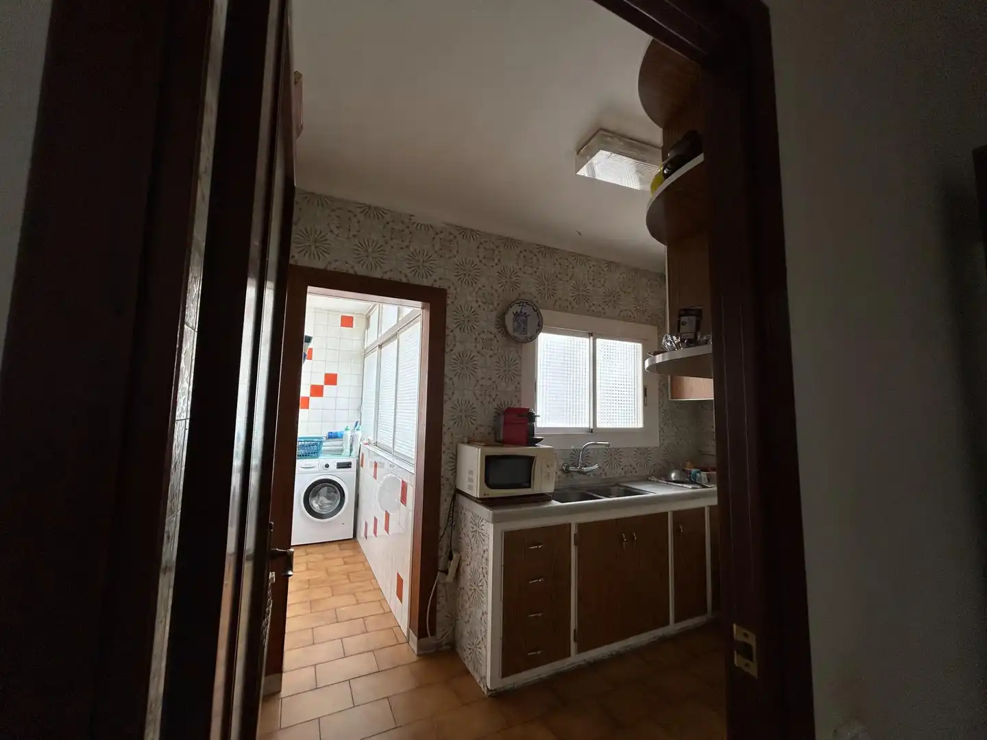 Cuina de Pis en venda en Granollers amb Aire condicionat, Terrassa i Balcó