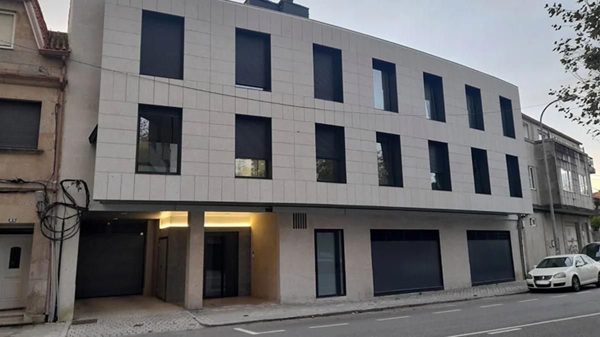 Vista exterior de Garatge en venda en Vigo 