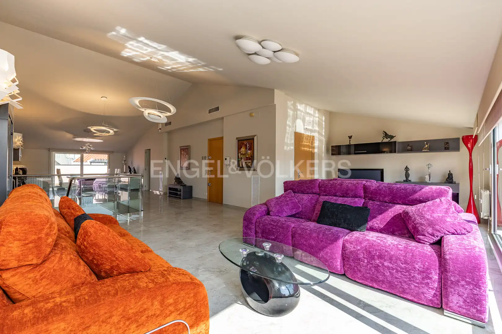 Sala de estar de Dúplex de alquiler en Mataró con Aire acondicionado, Calefacción y Parquet