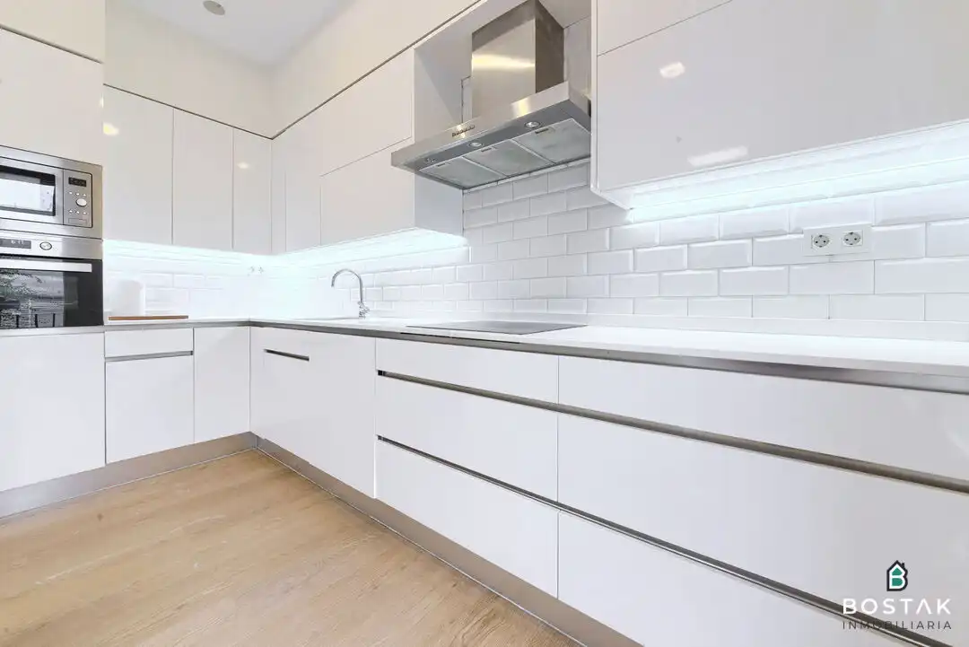 Kitchen of Flat for sale in Barakaldo   with Heating and Terrace