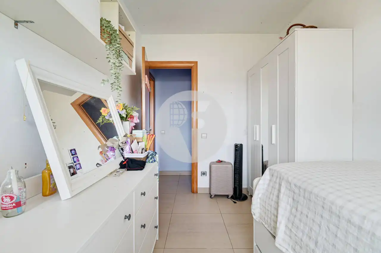 Bedroom of Attic for sale in Mollet del Vallès  with Air Conditioner, Heating and Balcony