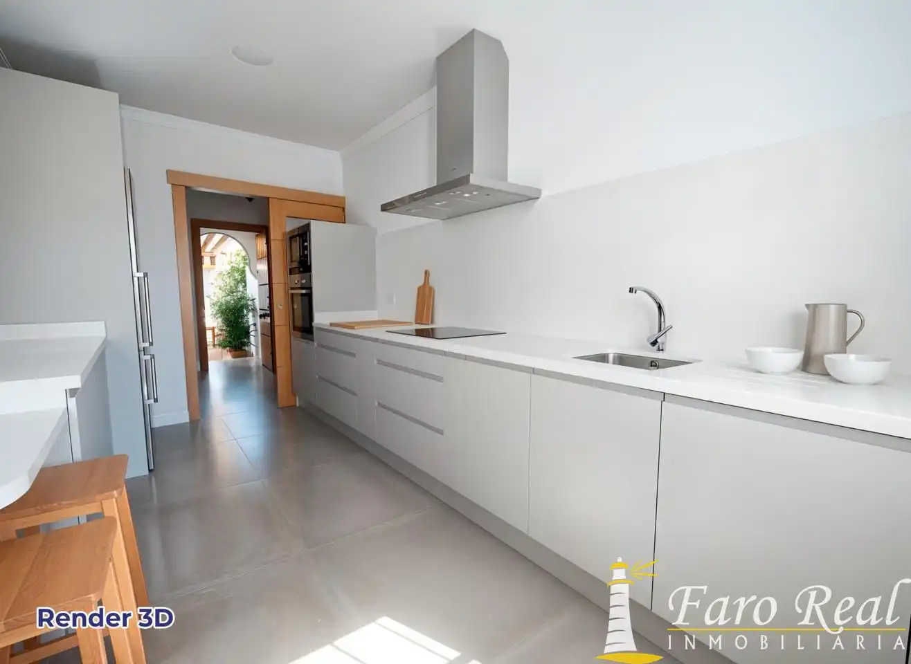 Cocina de Casa o chalet en venta en Sanlúcar de Barrameda con Aire acondicionado, Jardín privado y Terraza
