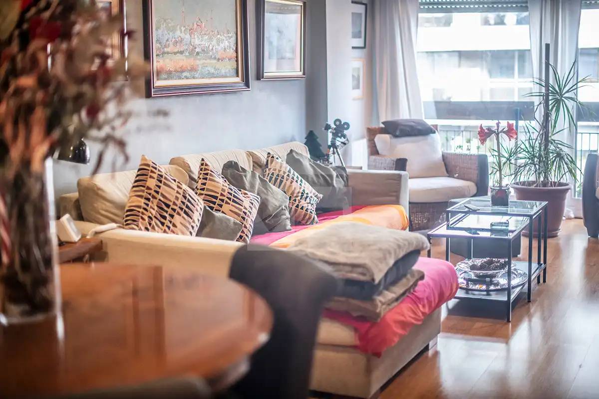 Living room of Flat for sale in Barcelona  with Air Conditioner and Heating