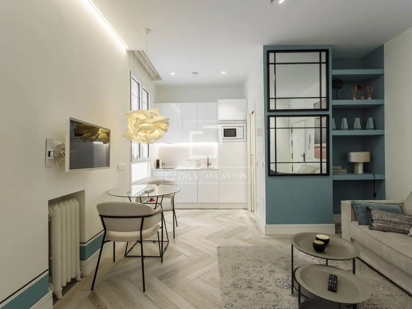 Cocina de Loft de alquiler en Madrid con Aire acondicionado, Calefacción y Amueblado