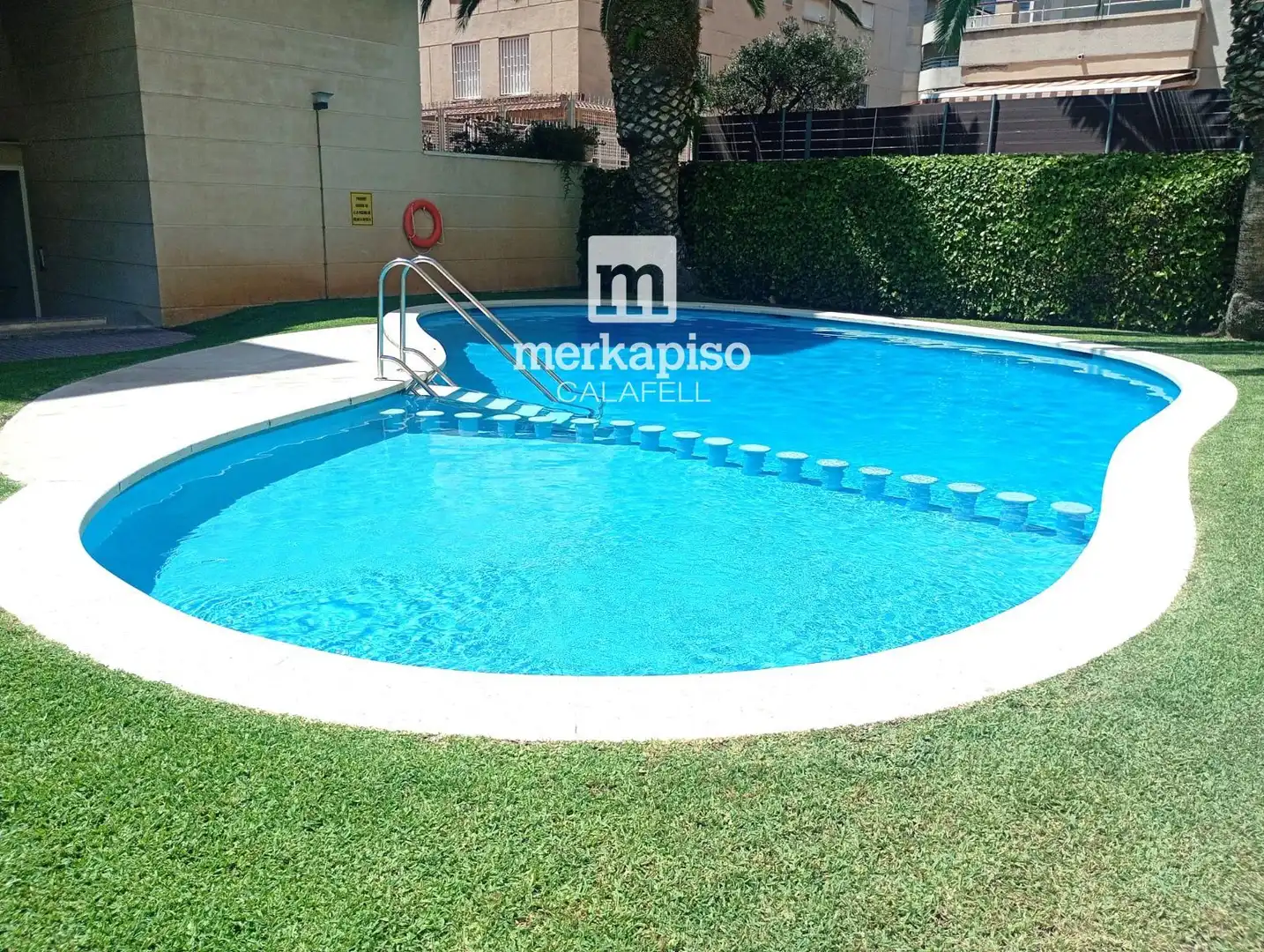 Swimming pool of Flat for sale in Calafell  with Air Conditioner, Heating and Terrace