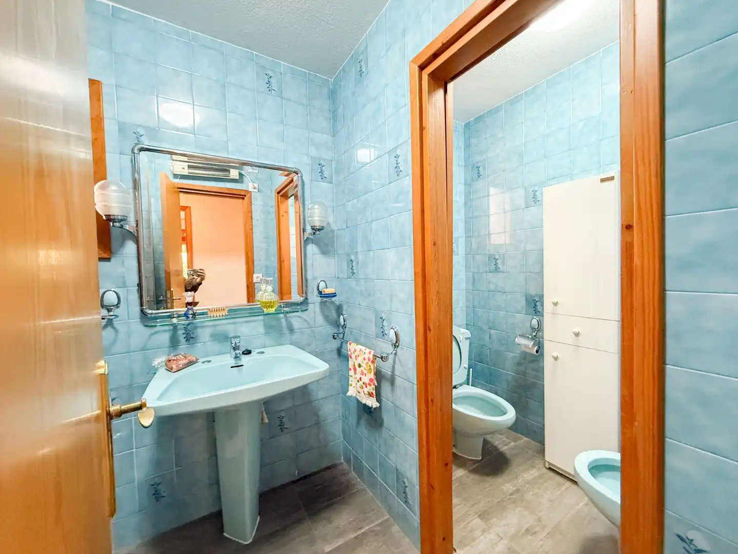Badezimmer von Wohnung zum Verkauf in Águilas mit Terrasse, Möbliert und Ofen