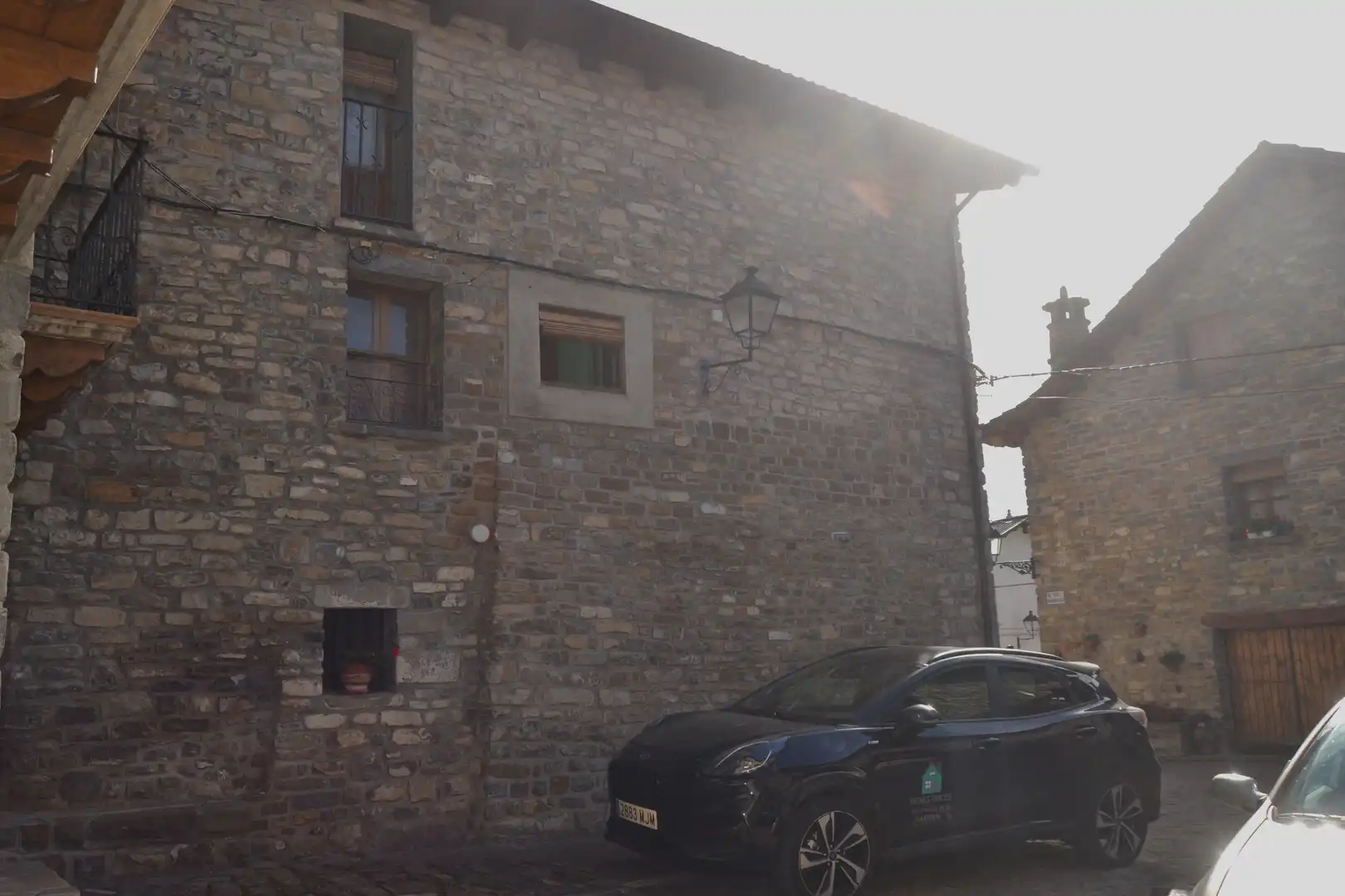 Vista exterior de Casa o chalet en venta en Aisa con Balcón
