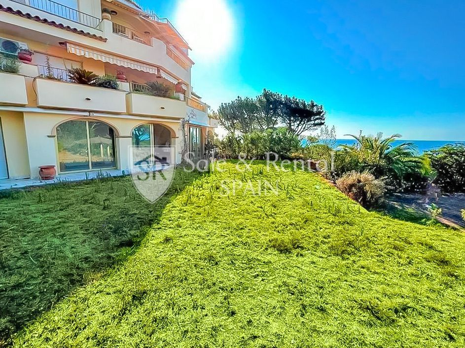 Garden of Flat for sale in Sant Feliu de Guíxols  with Heating, Private garden and Terrace