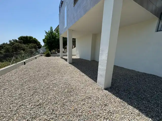 Exterior view of Houses for sale in Sant Cebrià de Vallalta  with Air Conditioner, Heating and Private garden