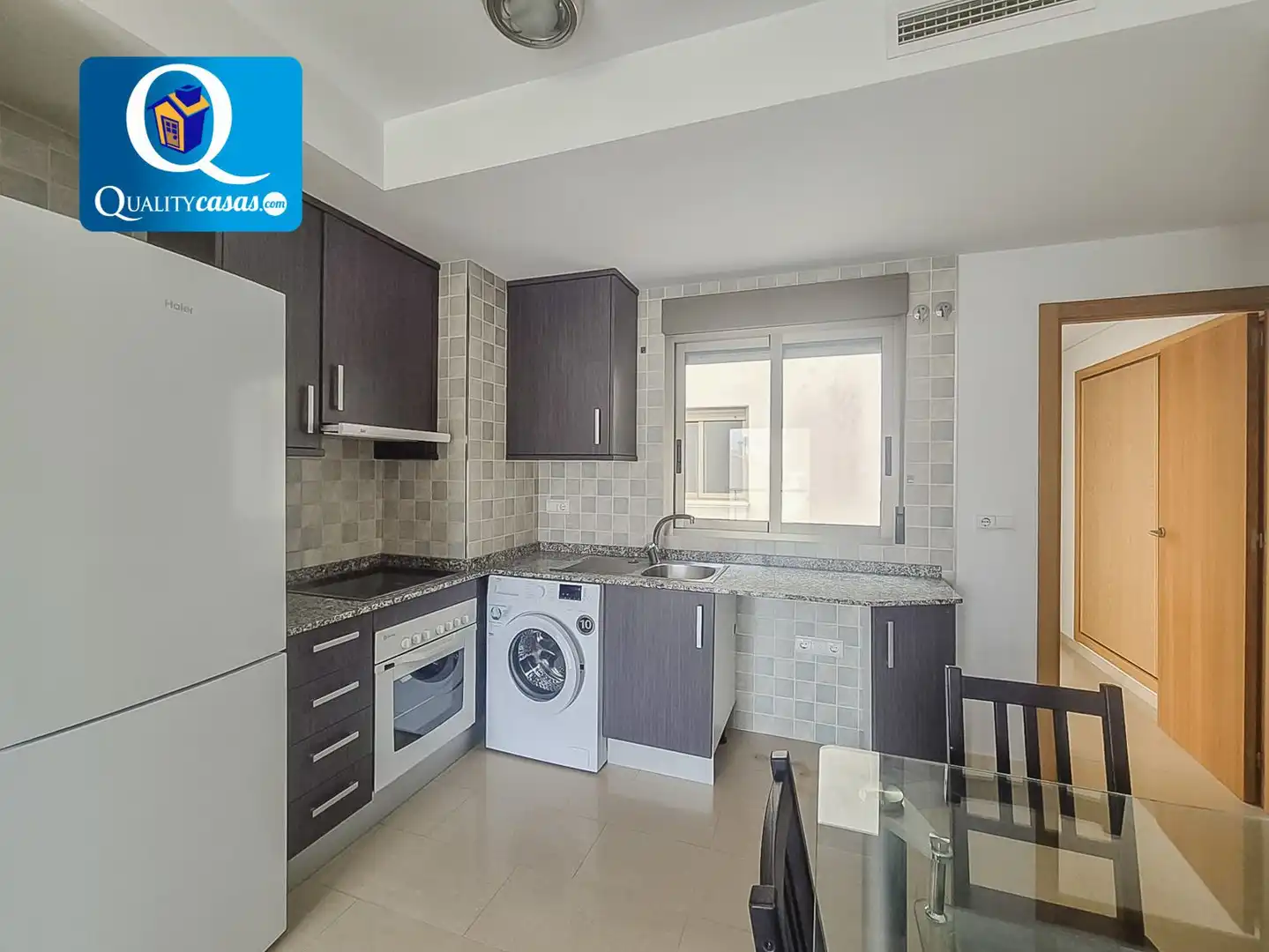 Cuina de Apartament en venda en San Vicente del Raspeig / Sant Vicent del Raspeig amb Aire condicionat i Balcó