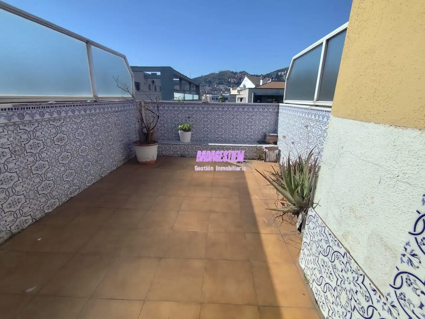 Terrasse von Wohnung zum Verkauf in Santa Coloma de Gramenet mit Heizung, Terrasse und Balkon