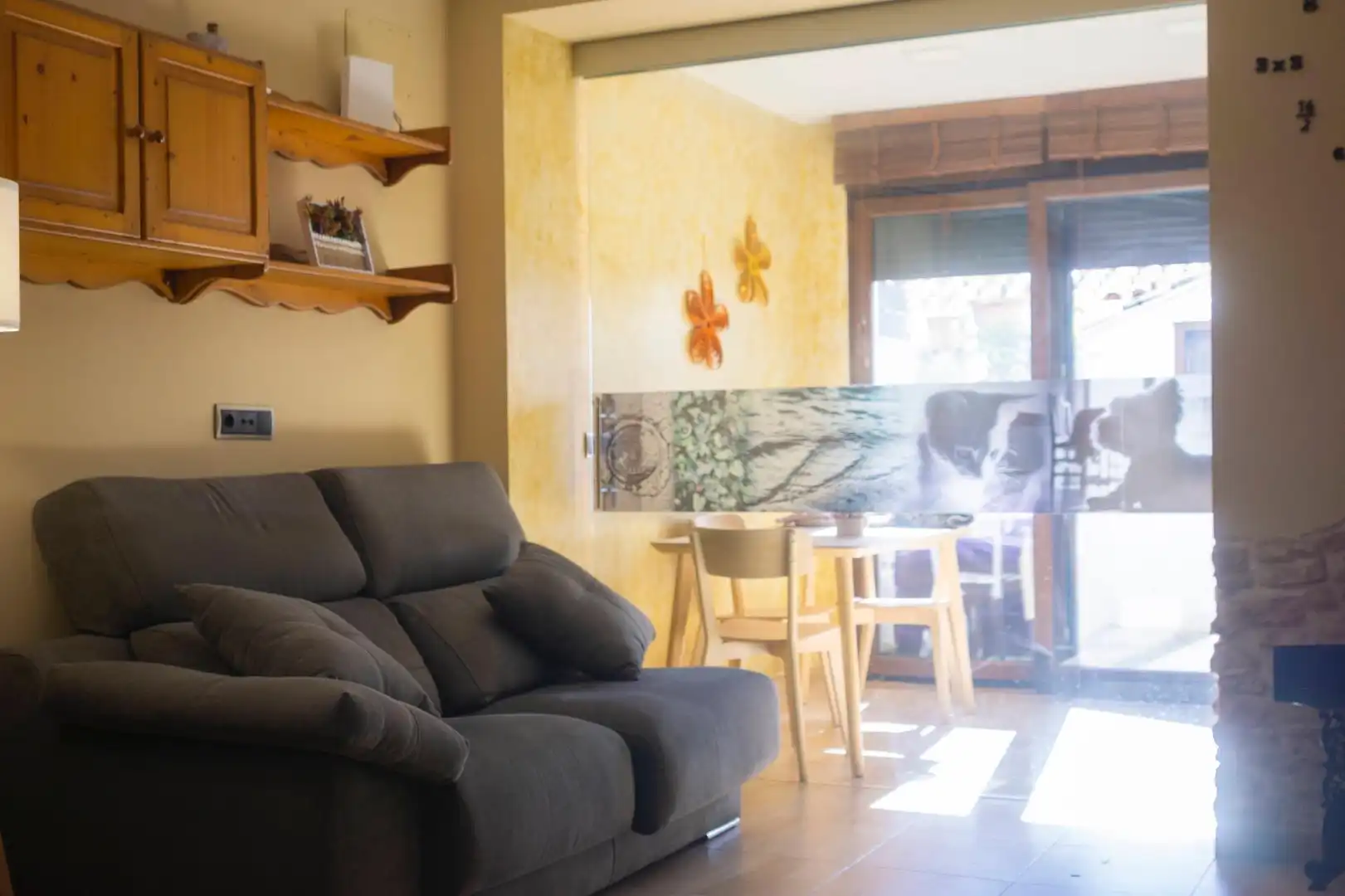 Sala de estar de Casa o chalet en venta en Bocairent con Terraza y Balcón