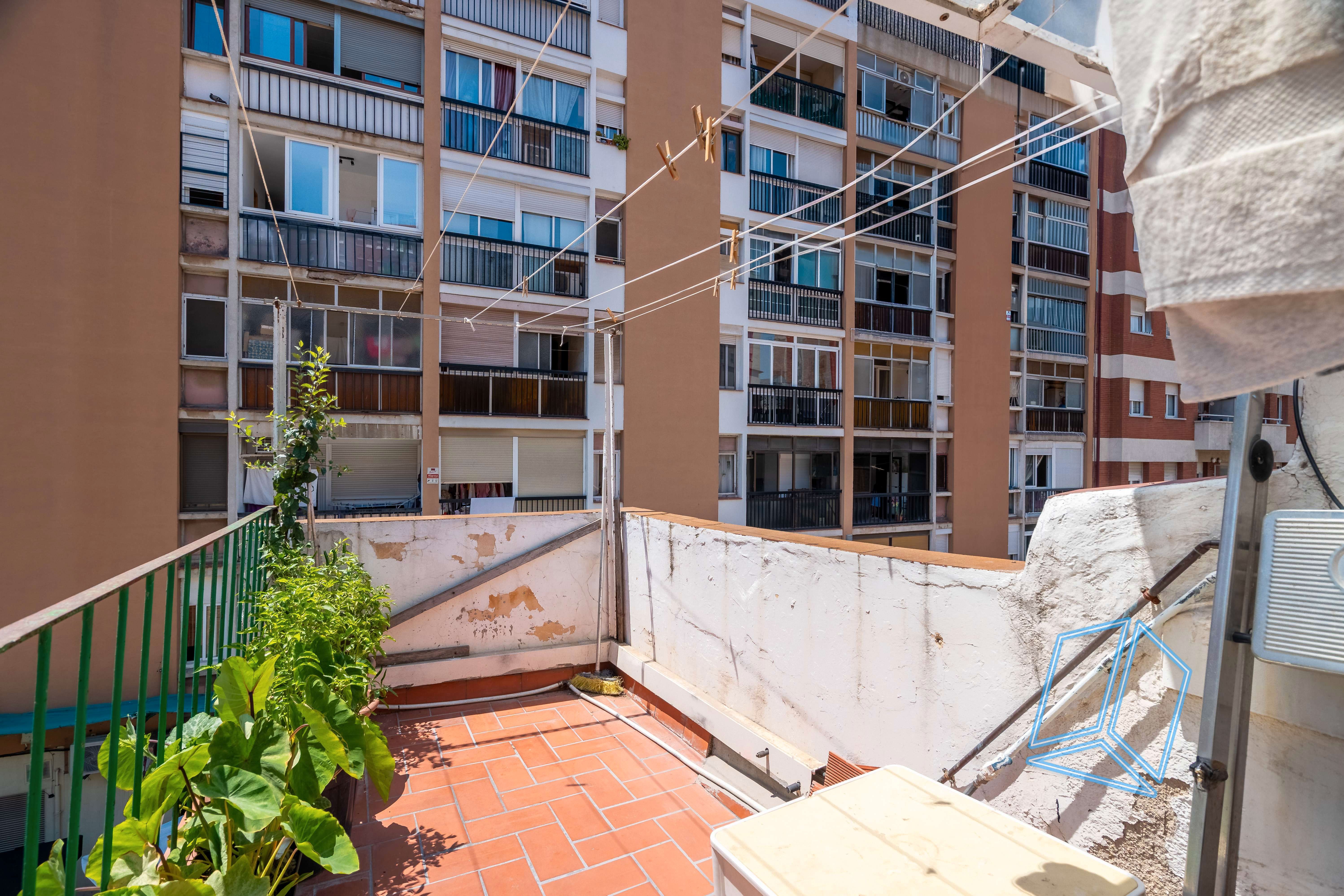 Balcony of Flat for sale in  Barcelona Capital  with Heating and Terrace