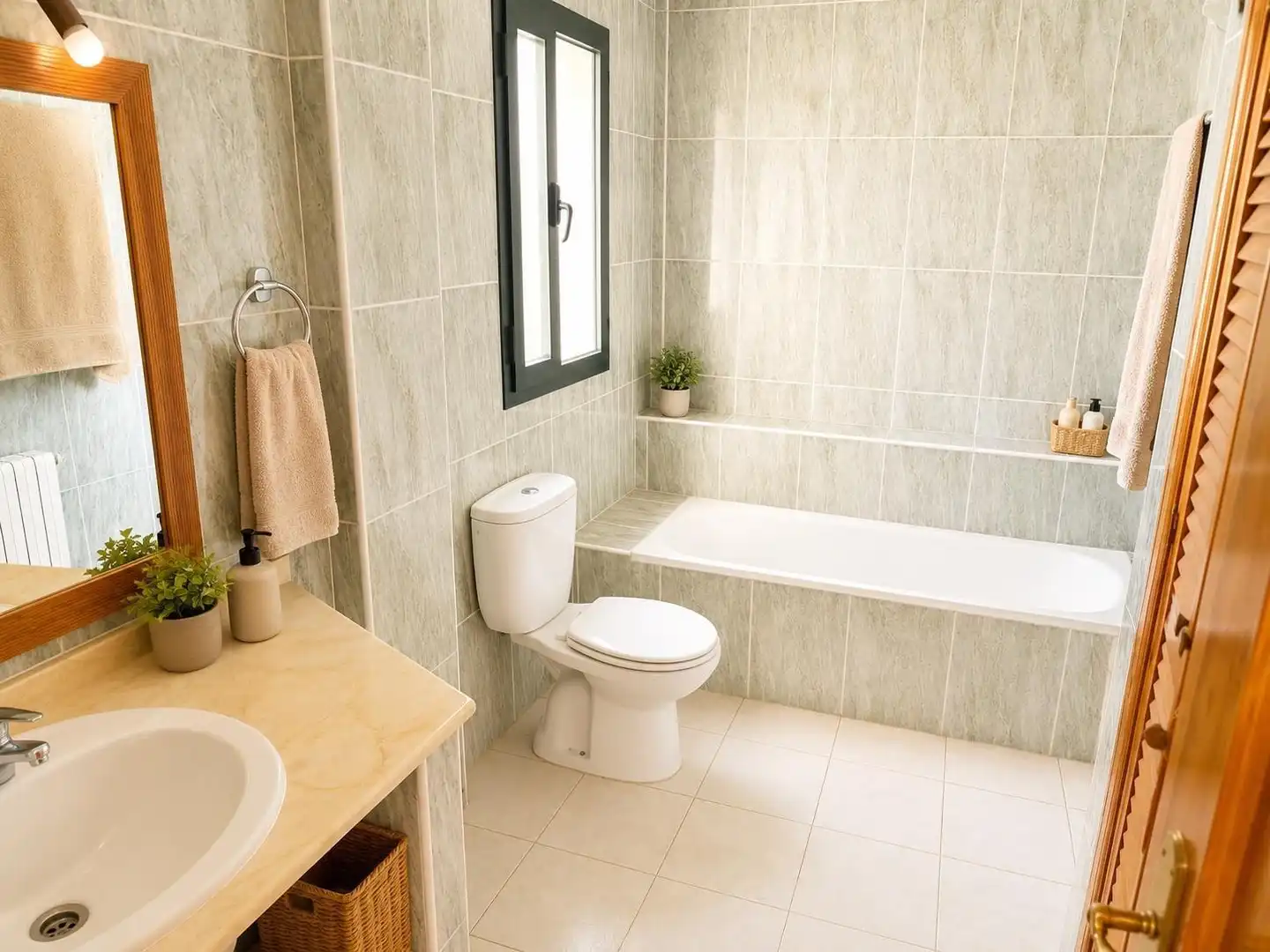 Baño de Casa o chalet en venta en Algeciras con Jardín privado, Trastero y Piscina