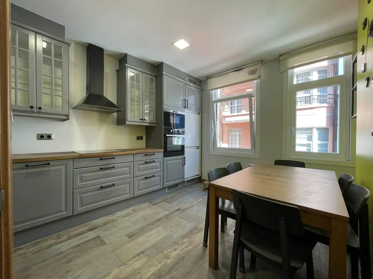 Küche von Wohnung zum Verkauf in A Coruña Capital  mit Heizung, Terrasse und Balkon
