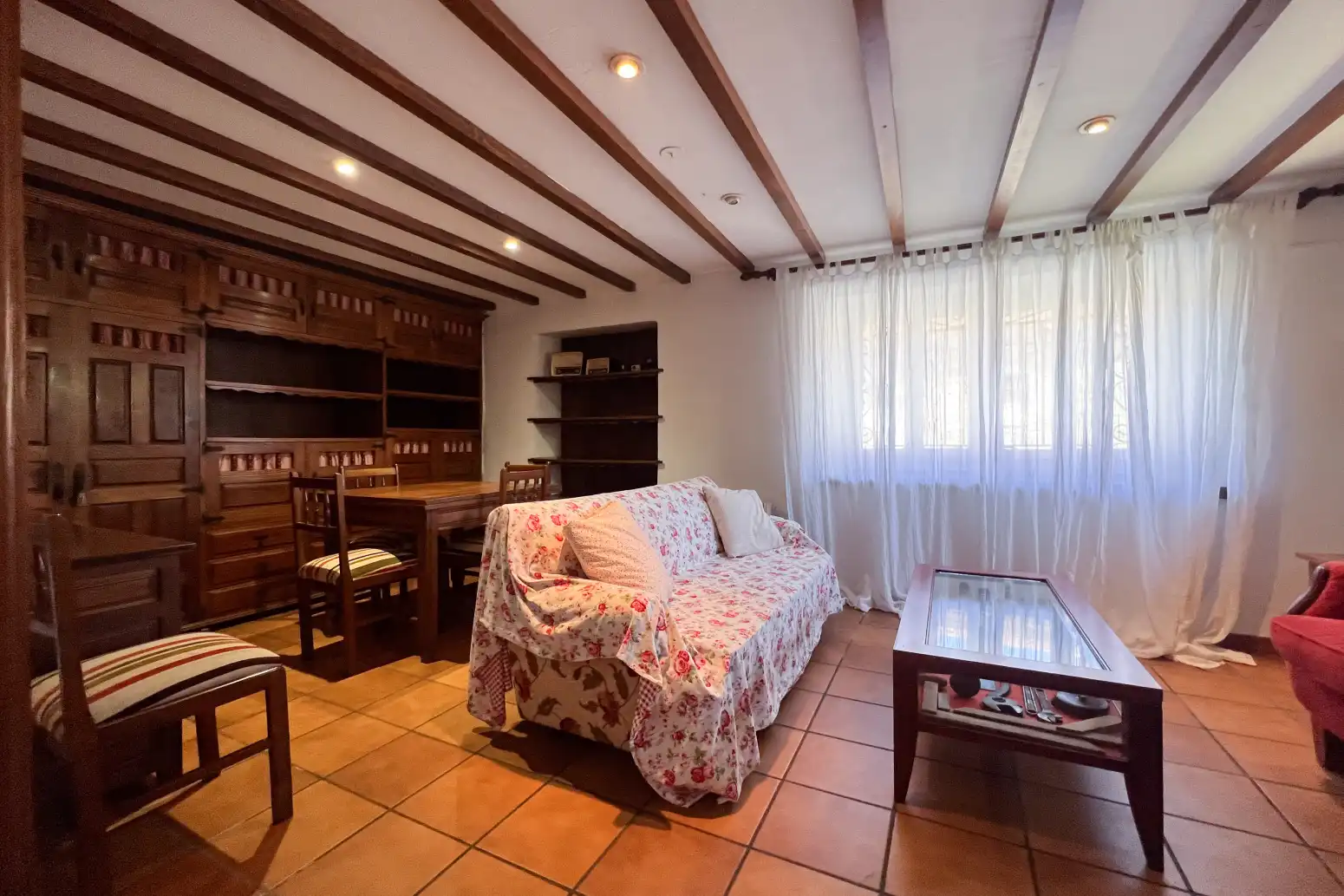 Sala de estar de Casa o chalet en venta en Mazcuerras con Calefacción, Jardín privado y Parquet