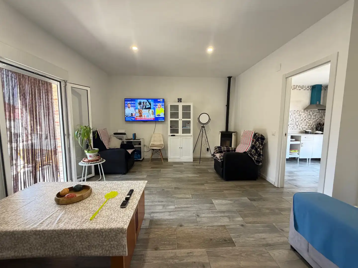 Living room of Houses for sale in Cenicientos  with Air Conditioner, Private garden and Terrace