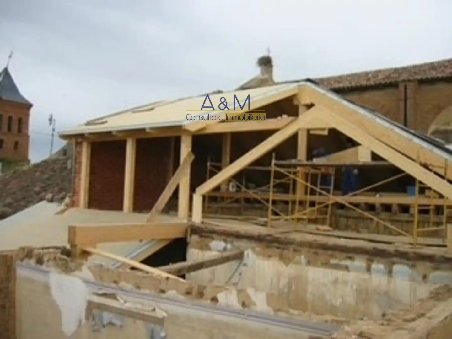 Vista exterior de Casa o chalet en venta en Valderas