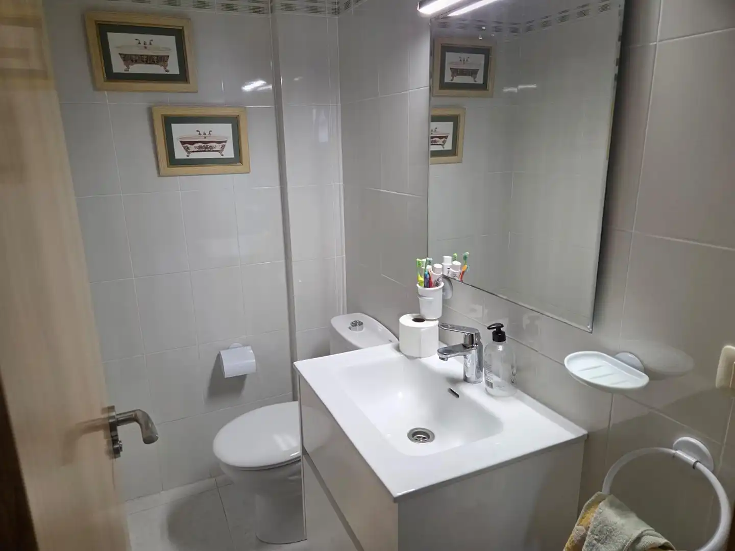 Baño de Casa adosada en venta en Sueca con Aire acondicionado, Terraza y Amueblado