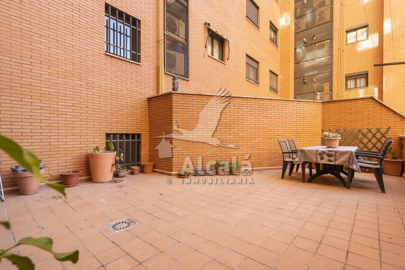 Terrace of Flat for sale in Alcalá de Henares  with Air Conditioner, Heating and Private garden