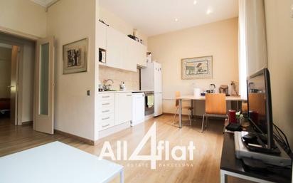 Exterior view of Flat to rent in  Barcelona Capital  with Air Conditioner, Heating and Parquet flooring