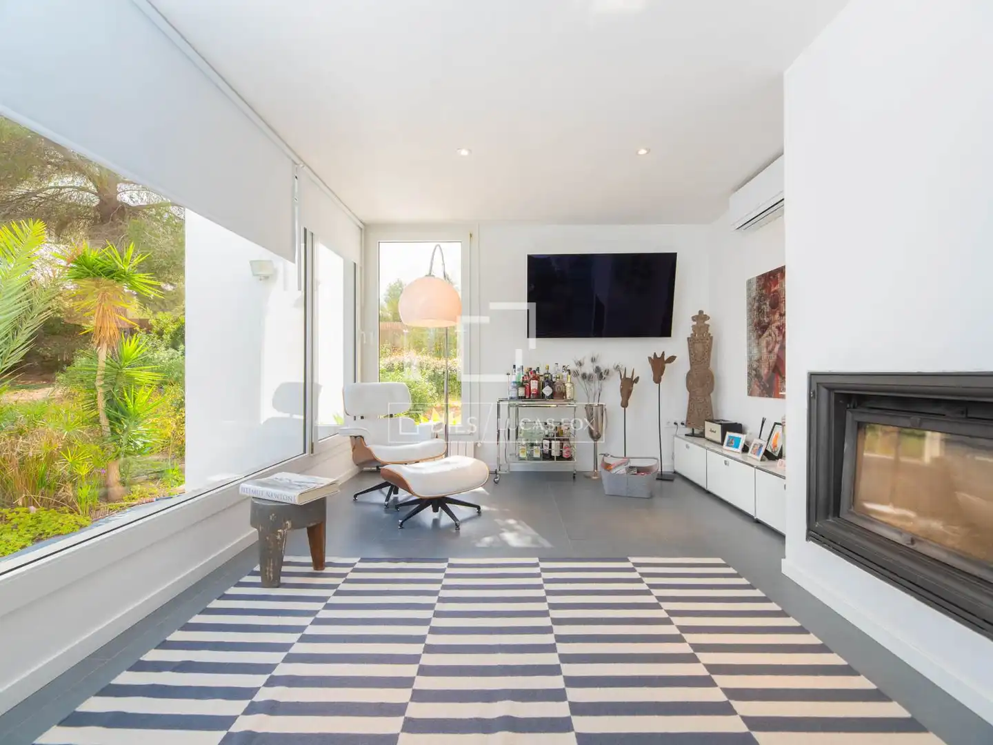 Garden of Houses for sale in Santa Eulària des Riu  with Air Conditioner, Heating and Terrace