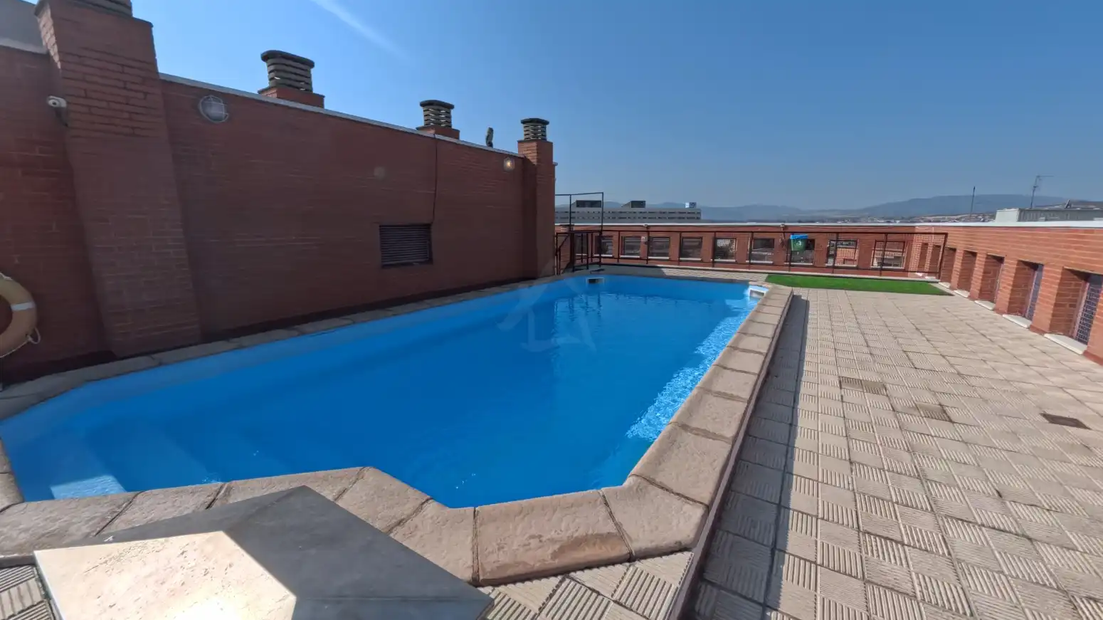 Swimming pool of Flat for sale in  Logroño  with Heating, Parquet flooring and Storage room