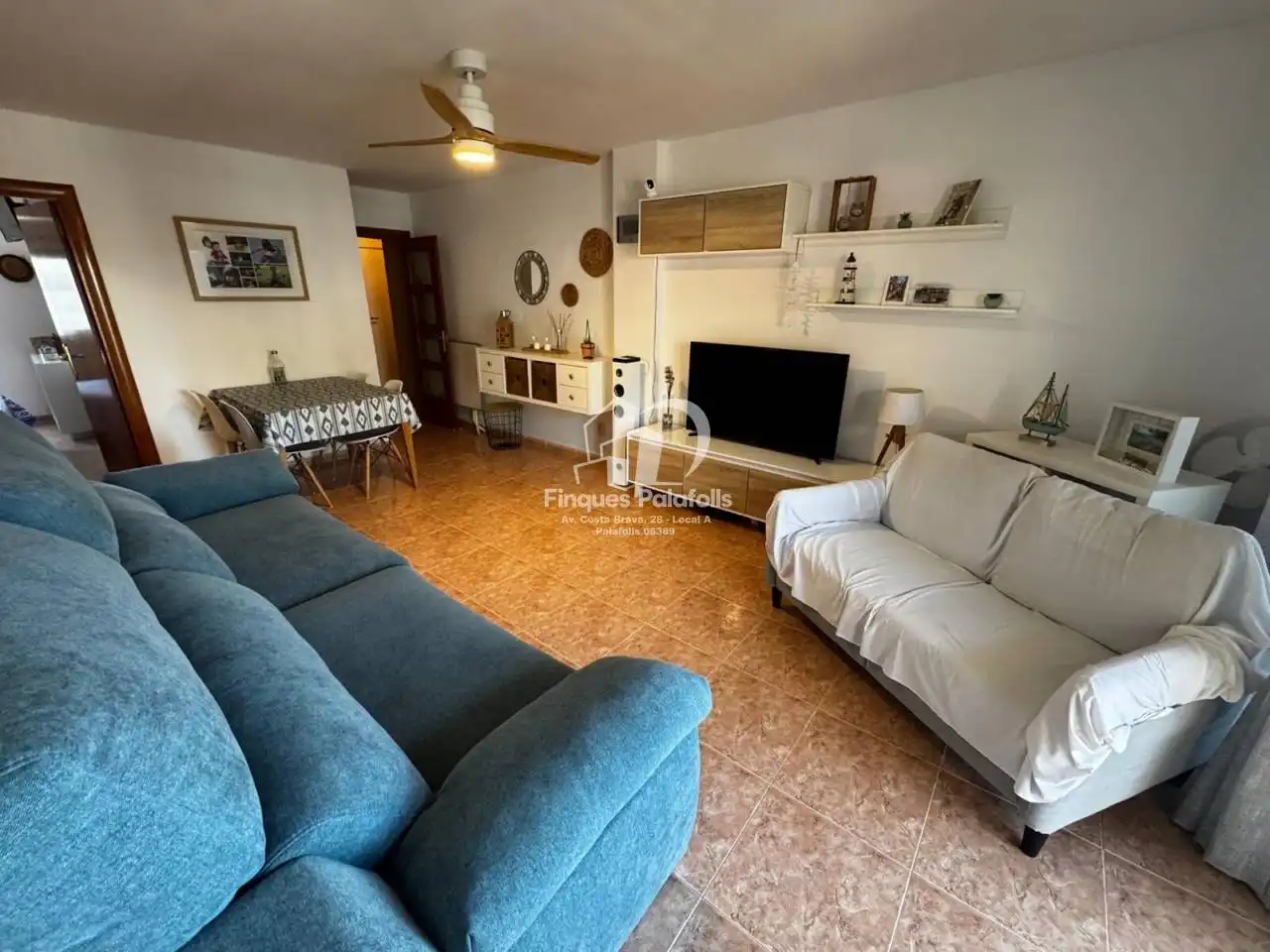 Living room of Flat for sale in Malgrat de Mar  with Heating, Terrace and Alarm