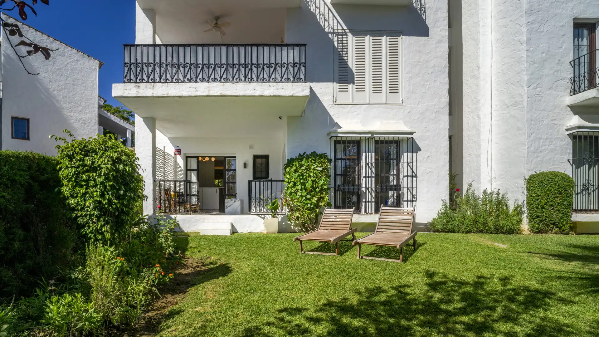 Garden of Planta baja for sale in Marbella  with Air Conditioner, Private garden and Terrace