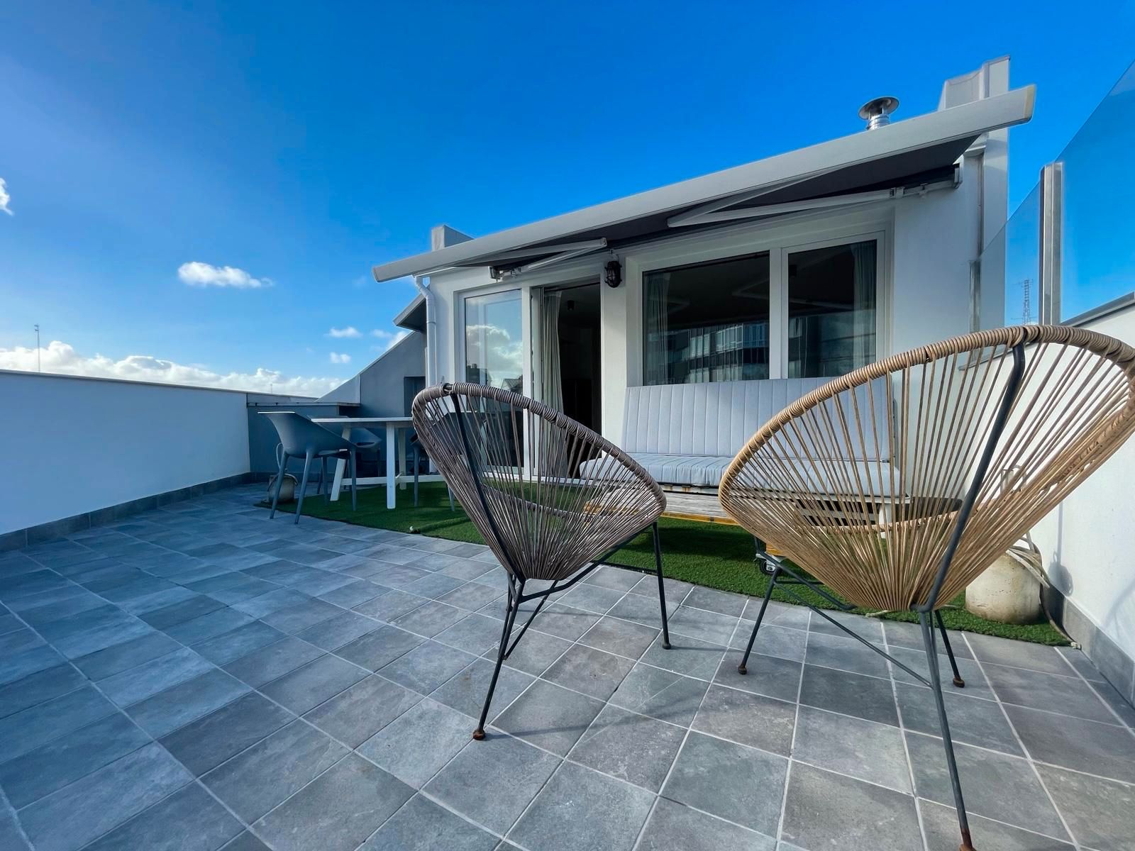 Terrace of Study for sale in A Coruña Capital   with Heating, Parquet flooring and Terrace