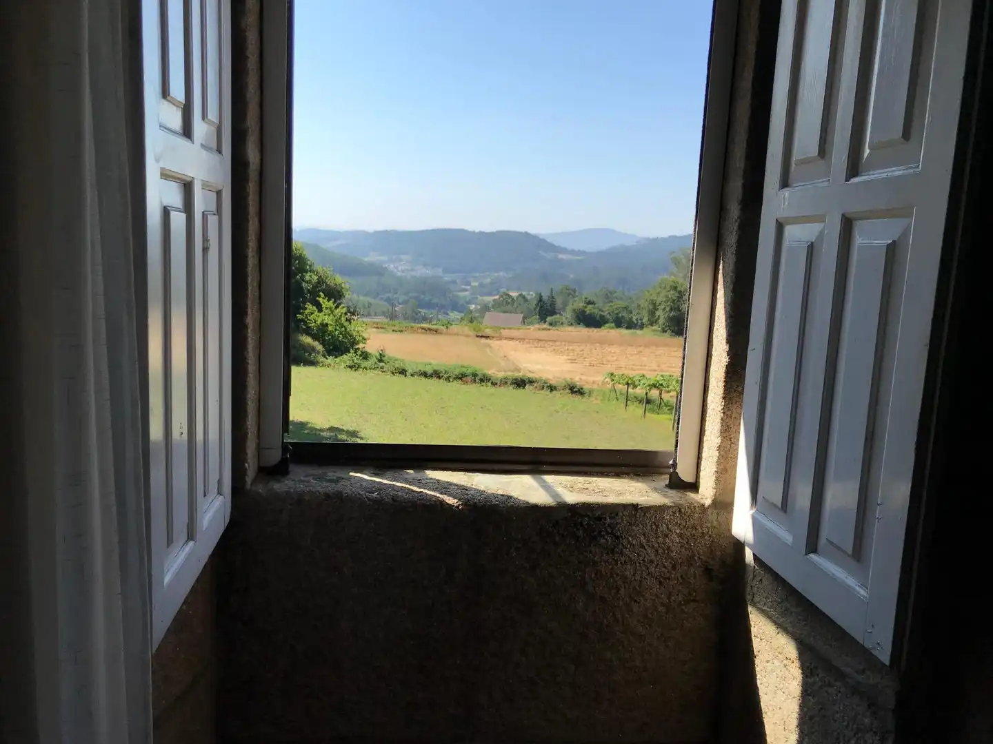 Jardín de Finca rústica en venta en Rois con Calefacción y Piscina
