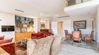 Living room of Flat for sale in Sant Cugat del Vallès  with Air Conditioner, Terrace and Storage room