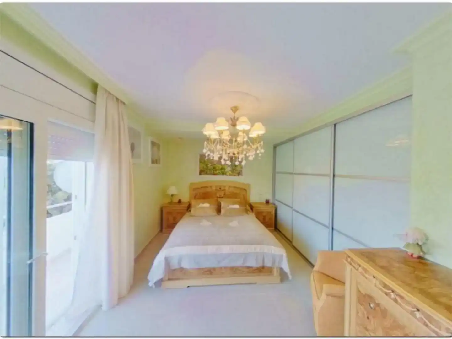 Bedroom of Houses for rent in Lloret de Mar  with Air Conditioner, Private garden and Parquet flooring