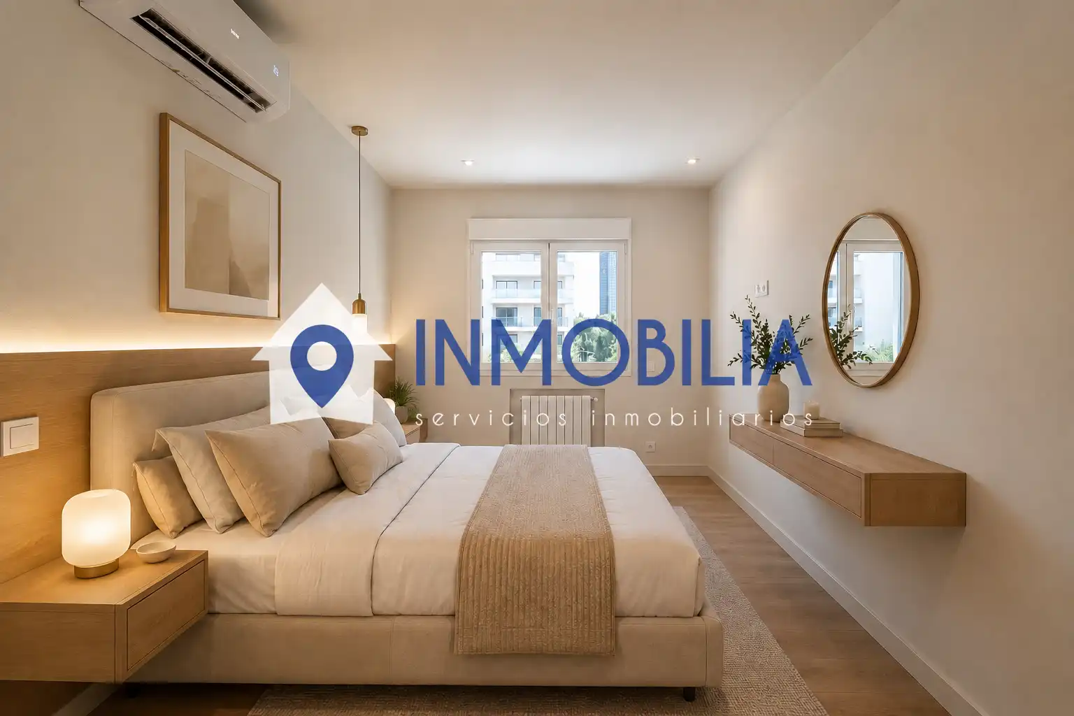 Bedroom of Flat for sale in Madrid  with Air Conditioner, Heating and Terrace