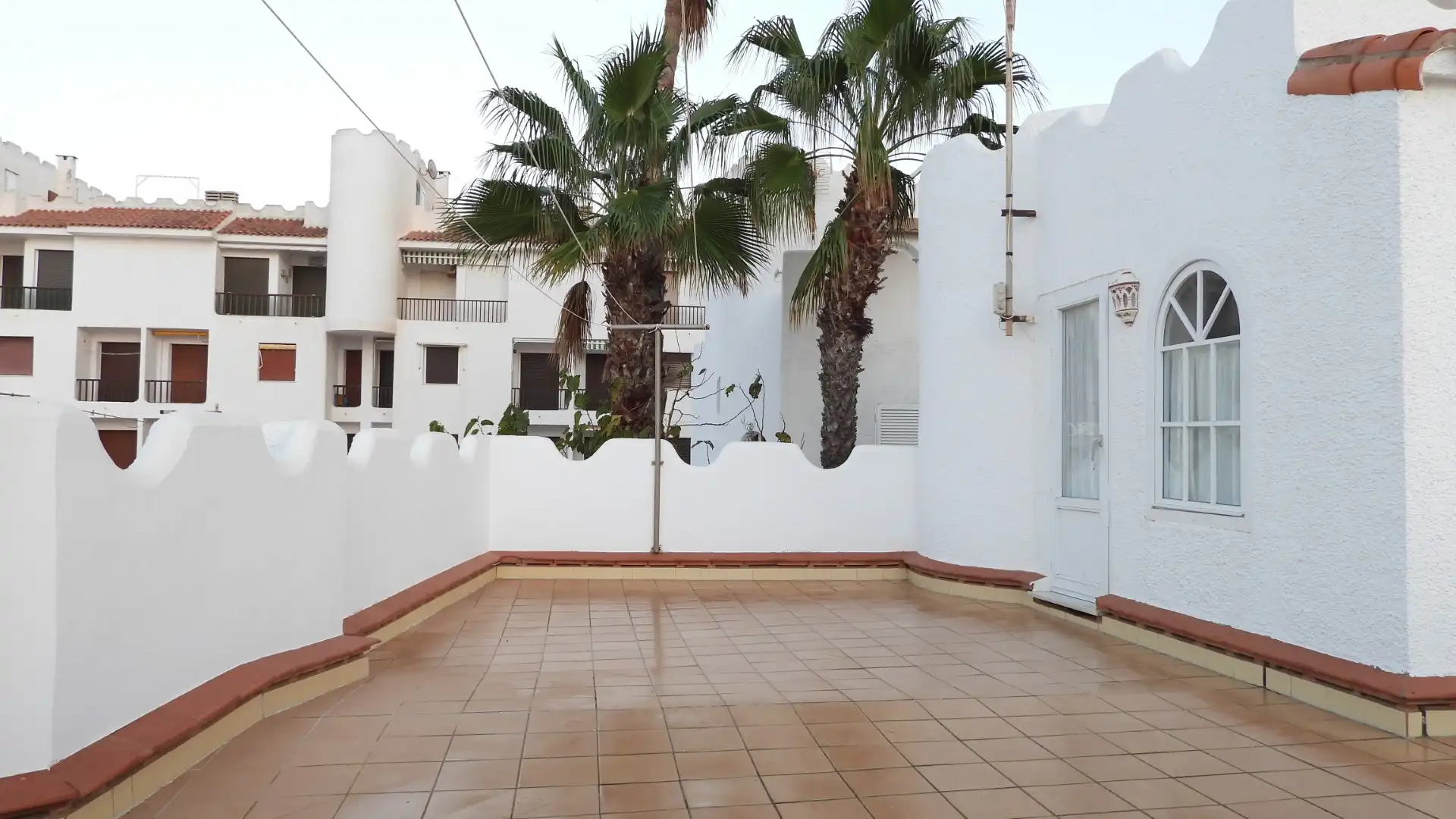Terrassa de Apartament en venda en La Manga del Mar Menor amb Aire condicionat, Calefacció i Jardí privat