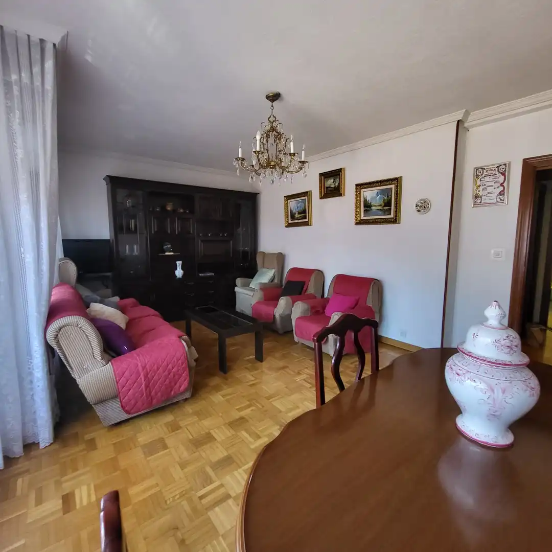 Wohnzimmer von Wohnung zur Miete in Ávila mit Heizung, Terrasse und Möbliert