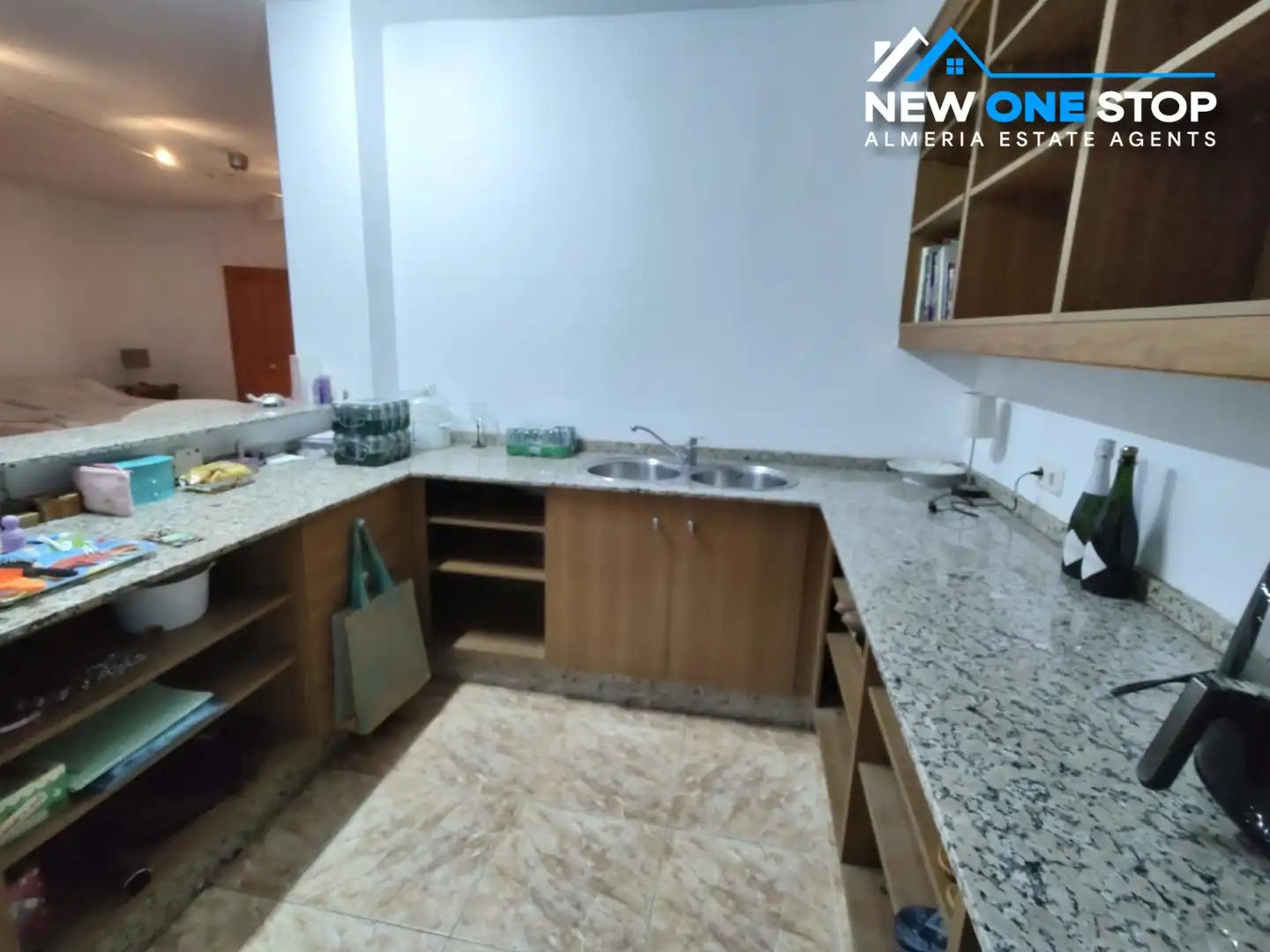 Cocina de Casa o chalet en venta en Mojácar con Aire acondicionado, Jardín privado y Terraza