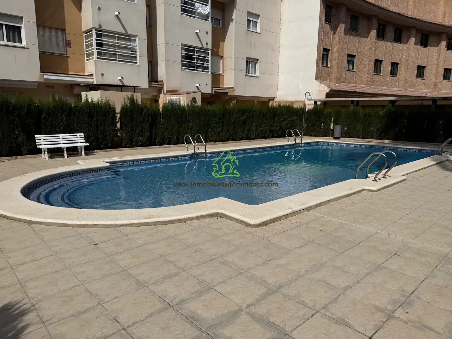 Swimming pool of Flat for sale in Murcia  with Air Conditioner, Terrace and Storage room