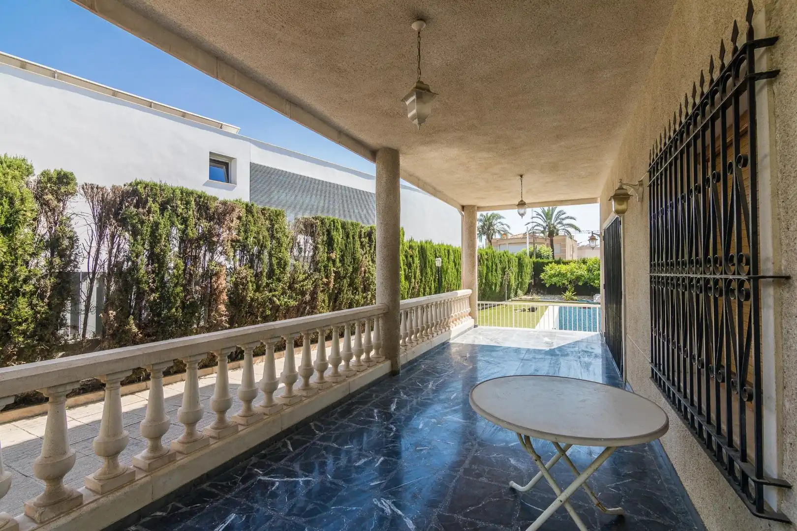 Jardí de Casa o xalet en venda en Elche / Elx amb Jardí privat, Terrassa i Piscina