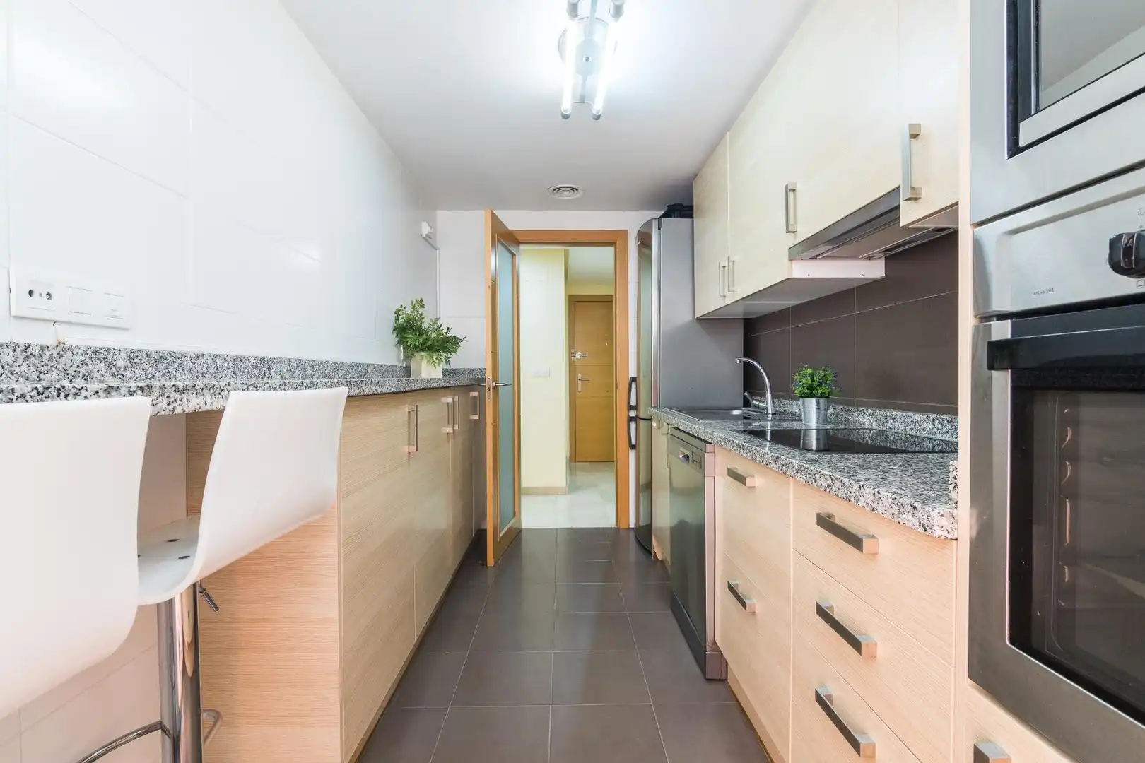 Kitchen of Flat for sale in El Campello  with Air Conditioner, Heating and Terrace