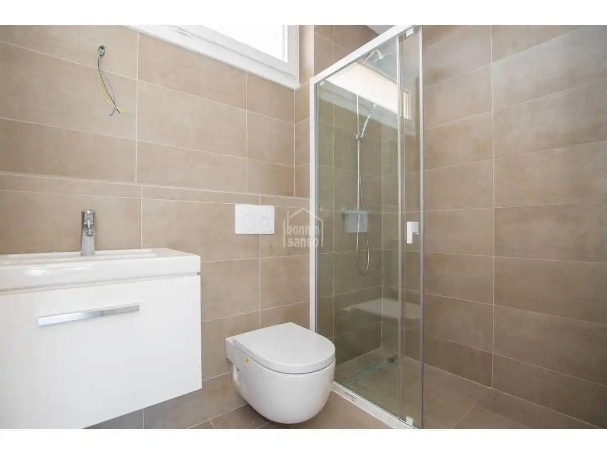 Baño de Casa o chalet en venta en Es Mercadal con Calefacción, Jardín privado y Terraza