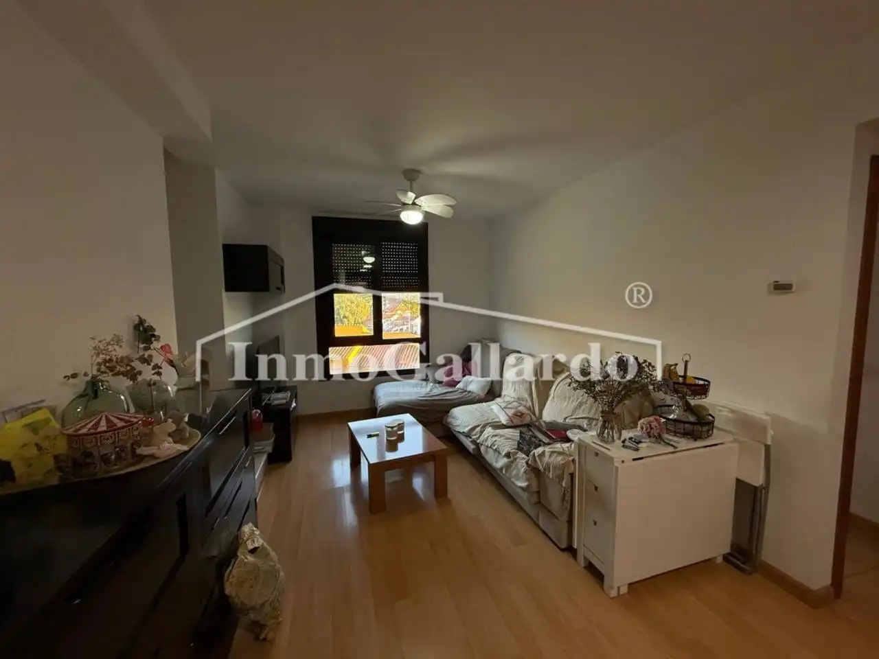 Wohnzimmer von Wohnung zum Verkauf in Málaga mit Parkett, Terrasse und Alarm