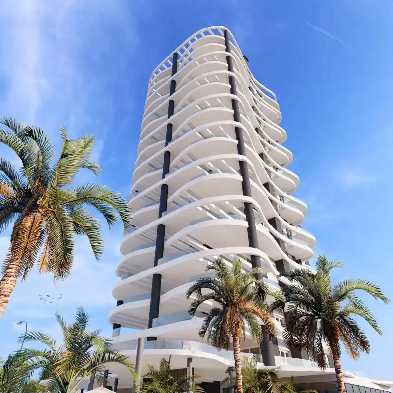 Vista exterior de Àtic en venda en Calpe / Calp amb Aire condicionat, Jardí privat i Terrassa