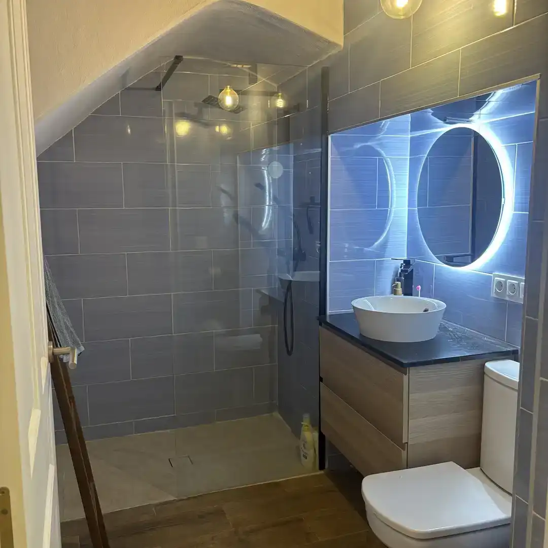 Baño de Casa o chalet en venta en Inca con Aire acondicionado, Jardín privado y Parquet