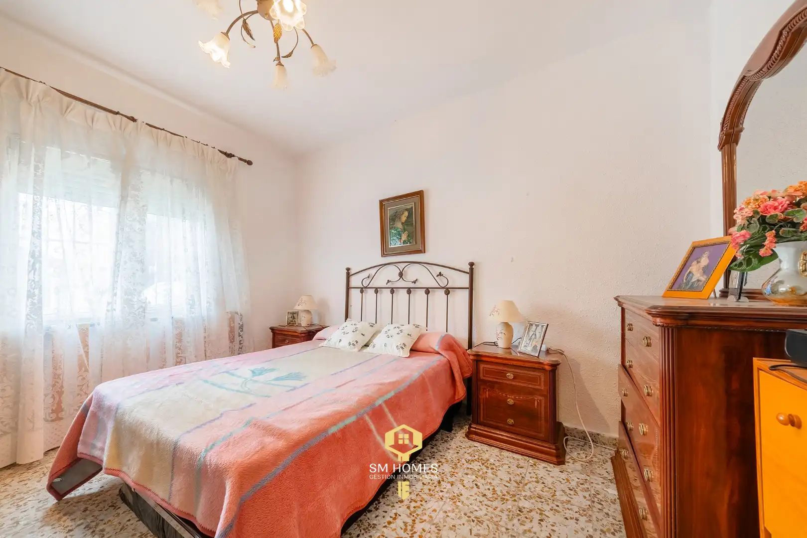 Dormitori de Casa adosada en venda en Mejorada del Campo amb Calefacció, Jardí privat i Terrassa
