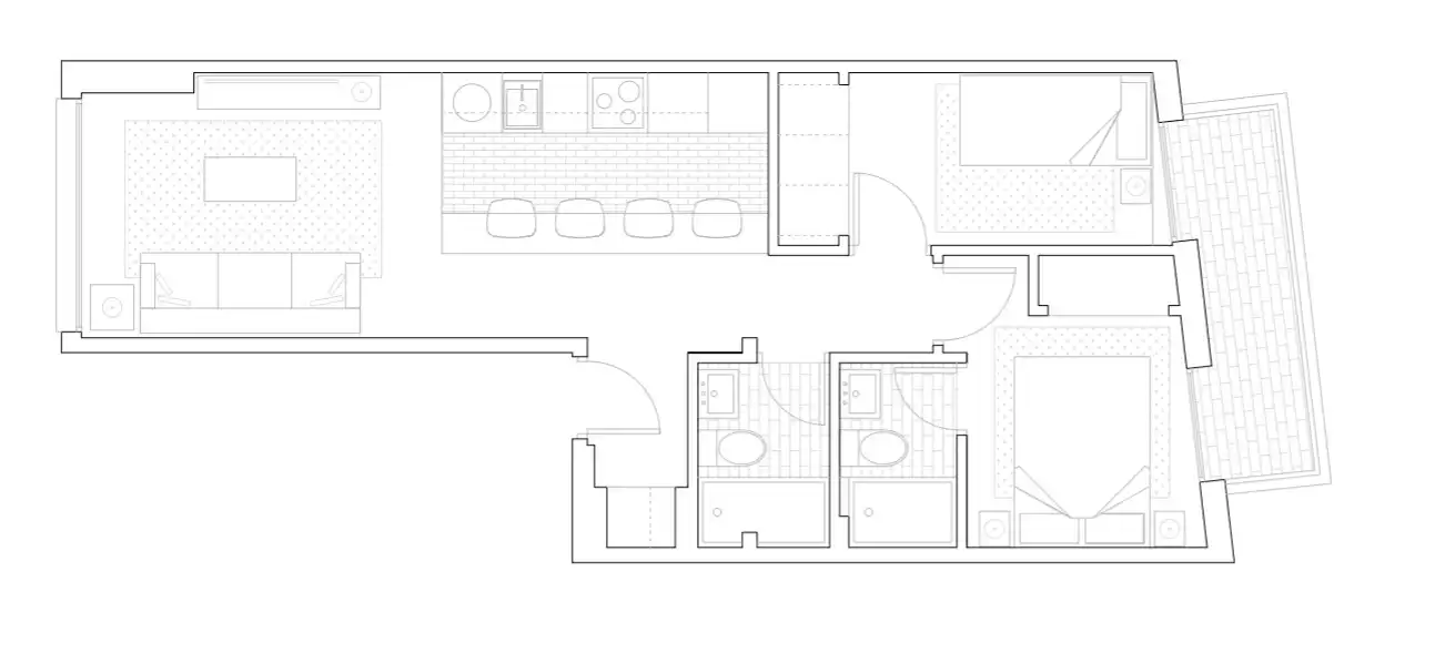 Piso en venta en Madrid con Aire acondicionado, Calefacción y Terraza