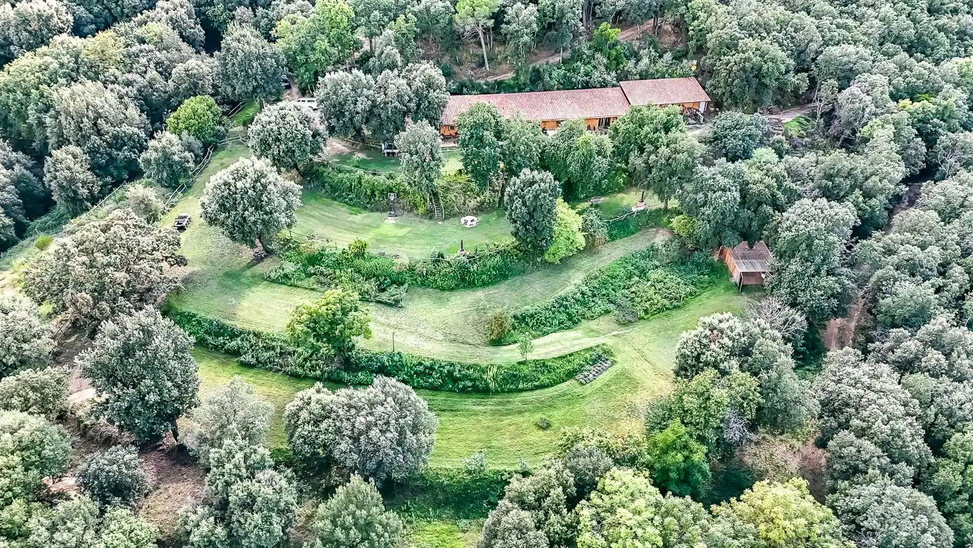 Jardín de Finca rústica en venta en Arbúcies con Calefacción, Terraza y Trastero